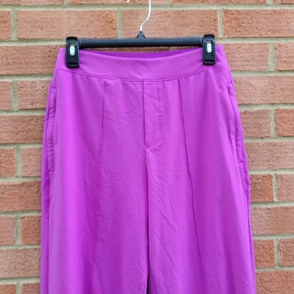 Athleta Brooklyn Heights Vienna Slim Pants Size 6 zippered pockets polyester - Picture 3 of 6